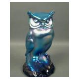 Fenton Art Glass Favrene Owl Figure