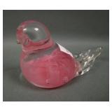 1981 Joe St Claire Rosalane Bird Paperweight