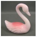 Fenton Rosalene Swan Figure