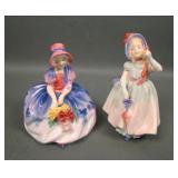 Two Early Royal Doulton Porcelain Figurines