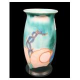 1930's Clarice Cliff Inspiration Aster Deco Vase