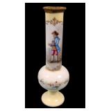 Serves France Painted Porcelain Bud Vase