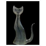 Abraham Palatnik MCM Lucite 16' Sitting Cat Figure
