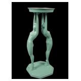 1920's Frankart Stylized Nude Table Top Ashtray