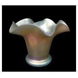 Steuben Art Glass Gold Aurene # 162 Cabinet Vase