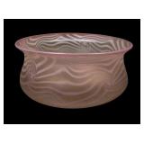 1920's Durand Iridised King Tut Decorated Bowl