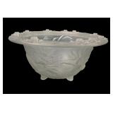 Josef Inwald Crsytal Frosted Mermaid Bowl