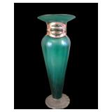 Modernist Anthony Stern Studio Art Glass Vase