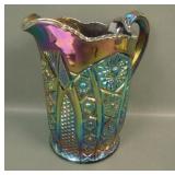 LE Smith Purple Octagon Water Pitcher