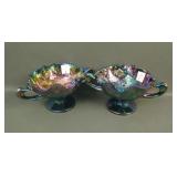 Two Fenton Contemp. Purple 3 Fruits Bon-Bons