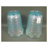Imperial LIG Ice Blue Starlight Lamp Shade Vases