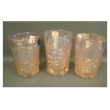 3 LIG Ice Pink Tumblers