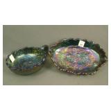 IG Smoke Pansy Relish Tray & Nappy