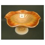 Westmoreland MG/MG Smooth Rib Ruffled Compote