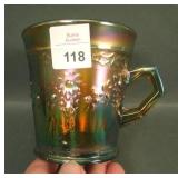 Fenton Aqua/MG Orange Tree Standard Mug