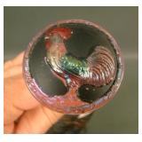 Amethyst Rooster Hatpin