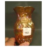 Riihamaki Dk Marigold Western Thistle 5" Vase