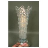 Fenton White Rustic Standard Vase