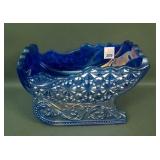 LG Wright Blue Daisy & Buttons Sleigh