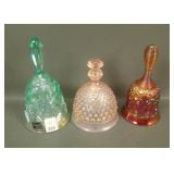 Lot of 3 Comtempoaray Dinner Bells