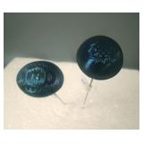 Lot of Two Dark Purple Hatpins