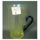 Fenton Stretch Topaz/Cobalt Handled Lemonade