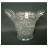 Dugan White Handled Beaded Basket