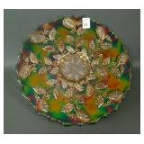 Fenton Blue Holly 9 3/4" Plate