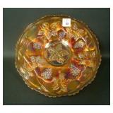 Fenton Marigold Vintage Grape 9 1/4" Plate