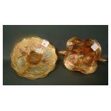 Two Piece Fenton Carnival Glass Lot