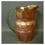 Brockwitz Marigold Rose Band Water Pitcher