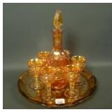 Brockwitz Dk MG Rose Band 9 Pc Cordial Set