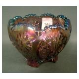 Riihimaki Amethyst Sunk Daisy Ftd Rosebowl