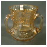 Moser Style MG Enameled Handled Loving Cup
