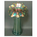 Westmoreland Teal Corinth JIP Vase