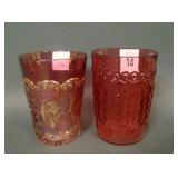 Lot of Two Victorian Tumblers