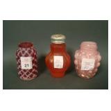 Lot of 3 Victorian Salt Shakers