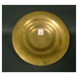 Signed Tiffany Bronze Rolled Flared Bowl