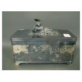 Simpson, Halll & Miller Silverplate Covered Box