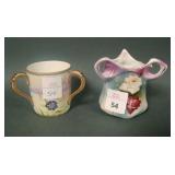 Two Piece Fine China Three handled Toothpick Lot