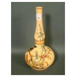 Opaque Bristol Style Decorated Vase