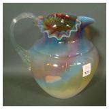 Rare Phoenix Rainbow Vicrorian Water Pitcher