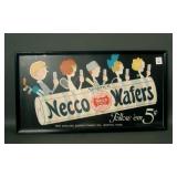 Framed "Assorted Necco Wafers" Advertising Print