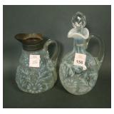 Two Piece Clear/Opal Daisy & Fern Lot