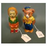 Lot of Two Tin Litho Wind Ups