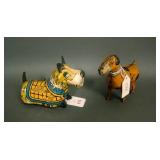 Two Dog Tin Litho Wind Ups