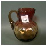 Phoenix Amberina IVT Tr-Cornered Creamer/Jug