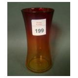 Libbey Amberina Tall Juice Glass/Vase