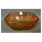 Victorian Amberina Octaganol IVT Berry Bowl