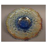 6 3/8” Fenton Cherry Chain Flat Plate – Blue